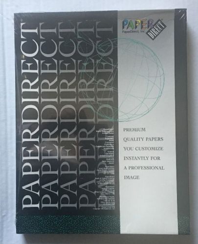 Paper Direct Paperdirect French Patina 3 Panel Brochure 75 Ct. BMT582. Unopened