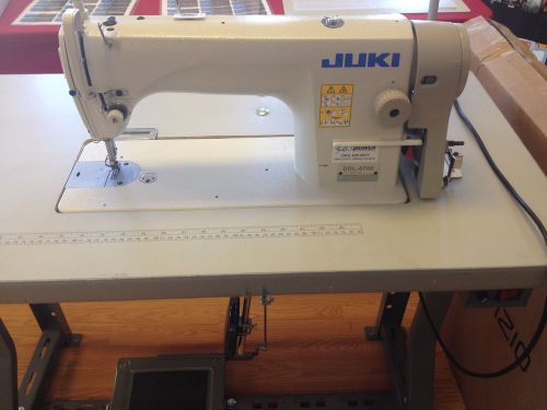 Juki DDL8700 Industrial Sewing Machine with Servo Motor and Table Local Pick up