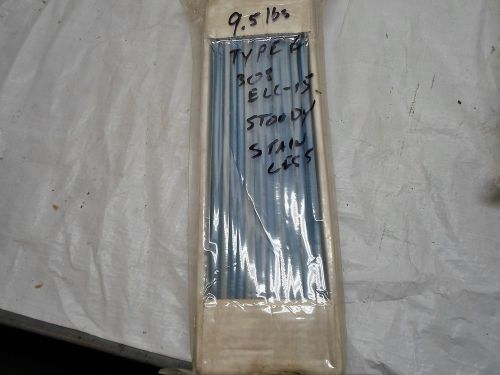 9.5 lbs: Stoody Stainless Steel Welding Rods Type E 308 ELC-15 1/8&#034; Electrode