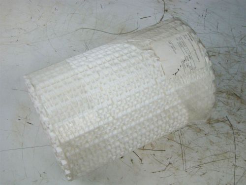 Conveyor belt 11.8&#034; x 10&#039; flat top polypropylene white m2520 for sale