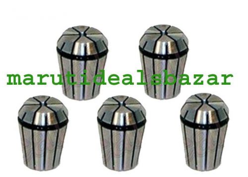 Brand new lot of 5pcs er 32 spring collet 5.0mm for cnc machine tool heavy duty for sale
