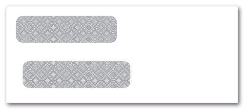 5000 double window envelopes REGULAR seal