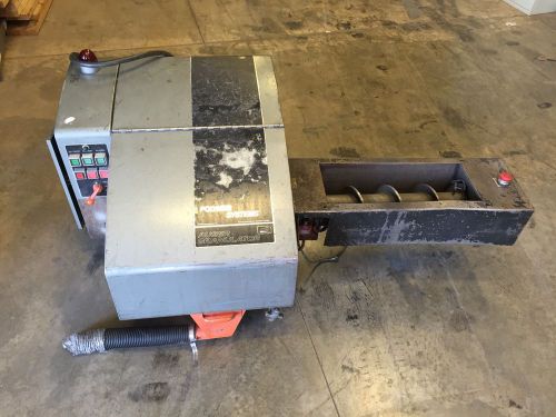Polymer systems plastics 5hp grinder/granulator with dust collector for sale