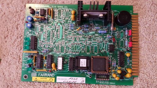 Farrand F220 I/D Quad Circuit Board Resolution Module Model# 220100-F220