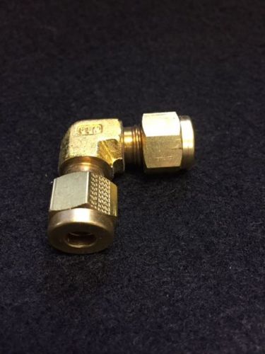 Ib d4ue ssp duolok union elbow, 1/4 tube fitting x 1/4 tube fitting, brass for sale