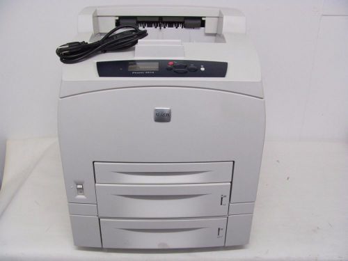Lot of 10 xerox phaser 4500dt laser printers with duplexers+toners/works great!! for sale