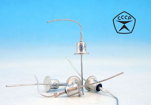 5x D207 / Д207 Soviet Military Silicon Impulse Rectifier Diode Si 200V 100mA