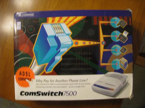 Command Communicatons ComSwitch 7500 Phone Line Management System complete
