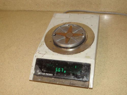 METTLER PM2000  DIGITAL LAB SCALE