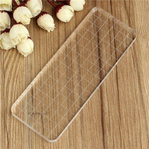 New 6x16cm transparent acrylic pad stamps handmade scrapbooking essential tools for sale