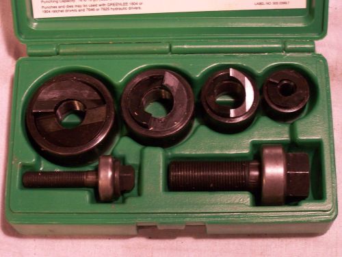 Greenlee 7235bb slug-buster manual knockout kit for 1/2 to 1-1/4-inch conduit for sale