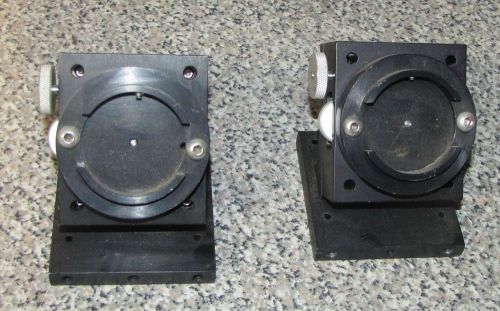 ++  TWO ORIEL TILT LENS MOUNTS - lhd