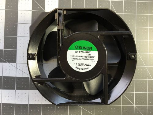 SUNON 115V 0.22/0.23A THERMAL PROTECTED COOLING FAN A1175-HBT