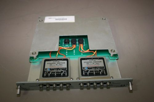 Keysight Agilent 44476B Microwave switch &amp; Qty 2 33313B Coaxial Switch, DC-18Ghz
