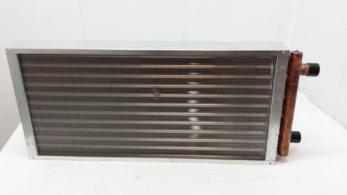12x21 Water to Air Heat Exchanger 1&#034; Copper ports ~~~AMERICAN MADE!