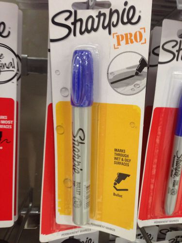 Sharpie Pro Marker Blue for Wet Dry surface School Kids and Adult Office Use