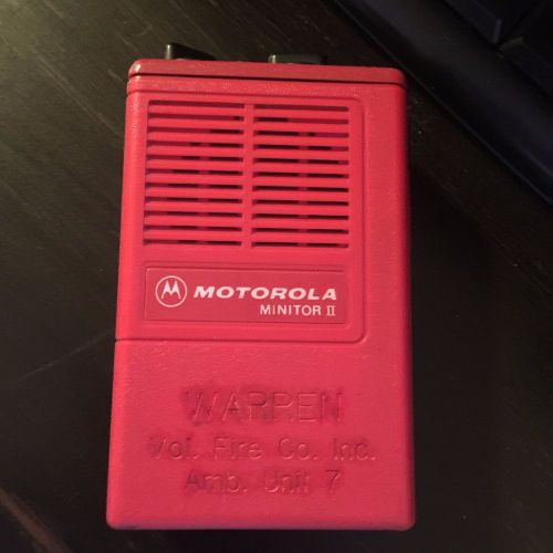 Motorola Minitor II Low Band