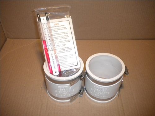 3x3 Radon Mitigation Fan White Installation Kit