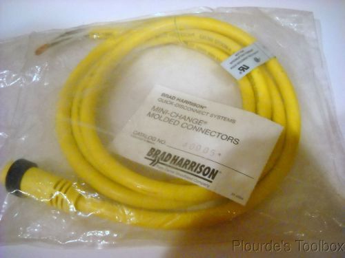 New Brad Harrison 6ft Quick Disconnect 3P Male Mini-Change Cordset, 40905