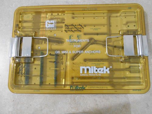 Mitek Instruments for GII Mini Super Anchors