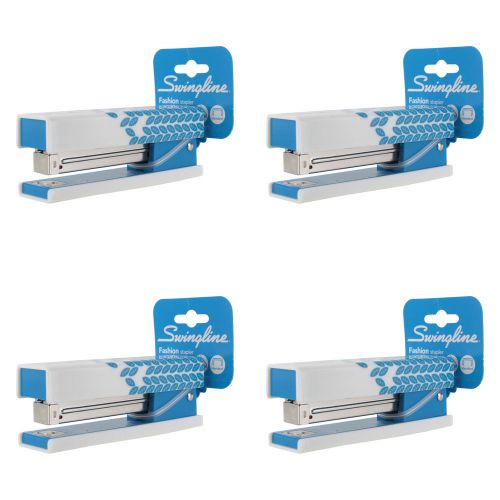 Swingline Runway Fashion 20-Sheet Capacity Half Strip Stapler, Asst, 4 Packs