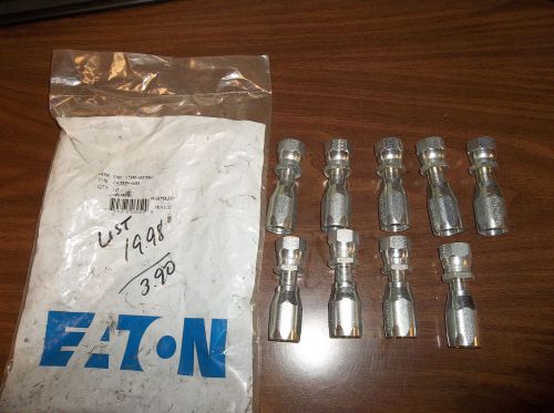 Weatherhead reusable hydraulic hose fittings lot of 9-- 1/2&#034; fm jic 24708n-608 for sale