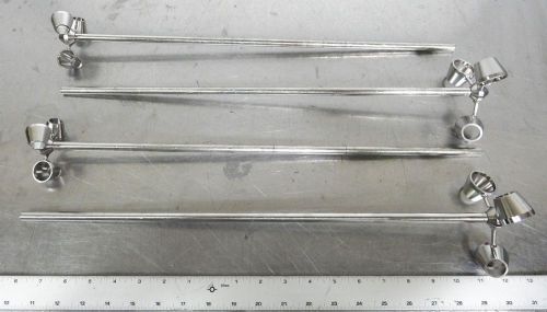 R128788 Lot (4) Cyclo Stirrer Agitator Homogenizer Blade For Overhead Mixer