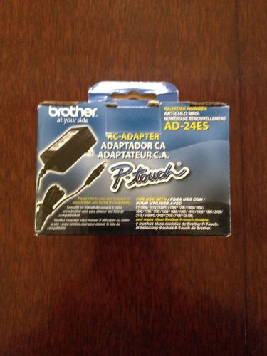 GENUINE Brother Ac Adapter AD24es / AD-24 / FITS PT-E100 PT-7100 PT-D200