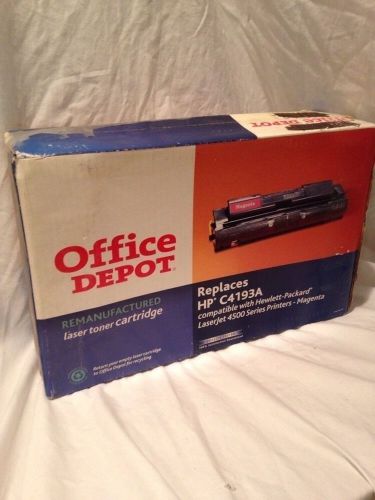 Office Depot (HP C4193A) Remanufactured Magenta Toner Cartridge
