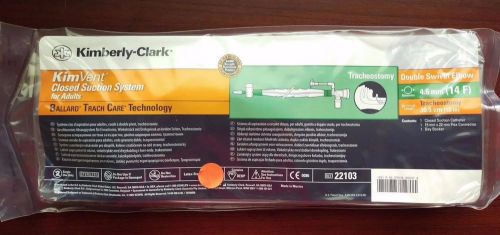 1 Each Kimberly-Clark KimVent Closed Suction System 14F #22103 NEW/SEALED