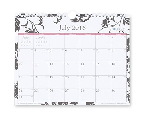 Blue Sky Barcelona Academic Year 16/17 Monthly 11 x 8.75 Wall Calendar