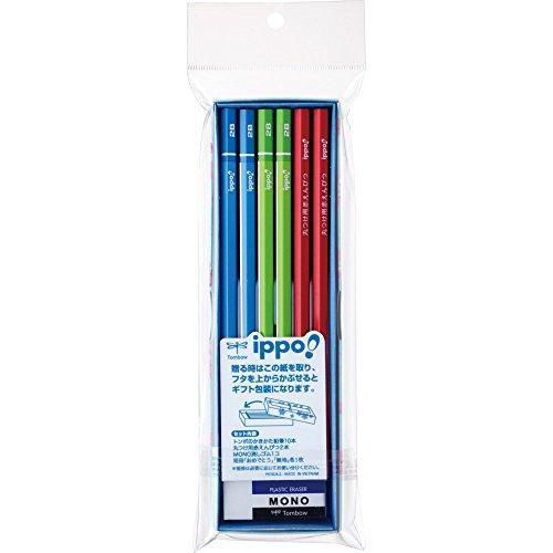 Tombow ippo! Celebration pencil 2B MP-KM01-2B M01 gift box of