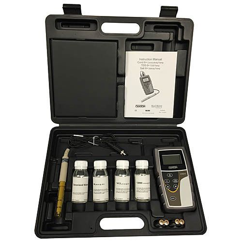 Oakton wd-35604-05 eutech con 6+ conductivity meter kit &amp; nist for sale