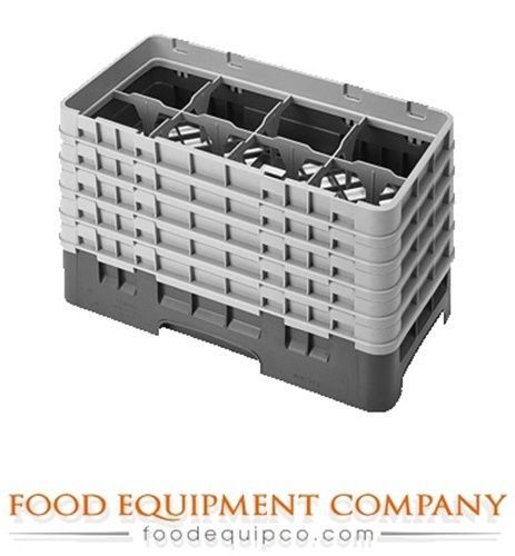 Cambro 8HS958184 Camrack® Glass Rack with 5 extenders half size 8...