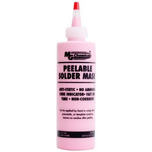 Mg chemicals 862 peelable solder mask 250 ml tube new for sale