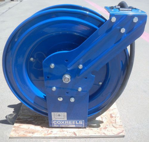 Coxreels p-wc17-5002 blue spring rewind welding cable reel 50&#039; 2ga for sale