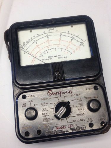 Simpson 260 Multimeter