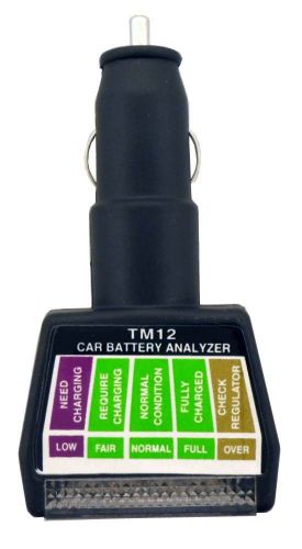 Automotive 12v Battery and Charging System Moniter/Tester/Anayzer :  ( Pack of