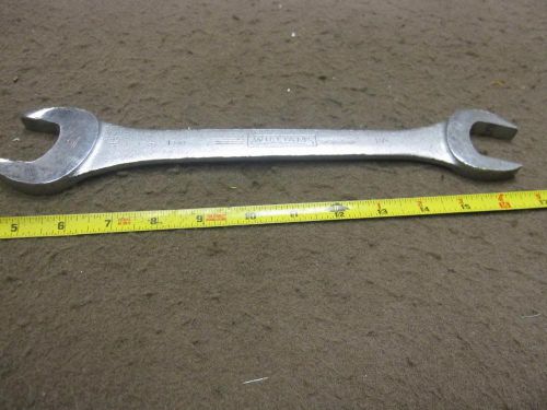 WILLIAMS SUPER WRENCH 1-1/4&#034; x 1-5/16&#034; DOUBLE OPEN END WRENCH