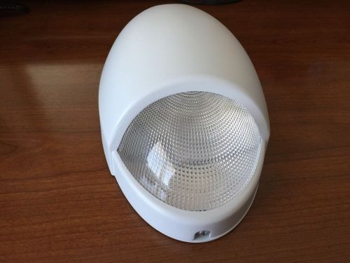 New royal pacific rel7wh outdoor emergency light with sensor white for sale