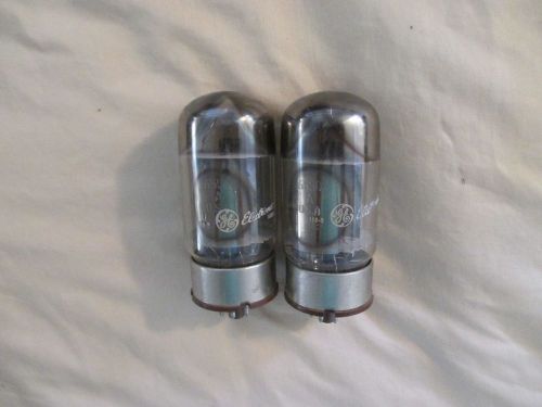 Matched Pair Vintage GE 6550A Welded Plate Audio Tubes