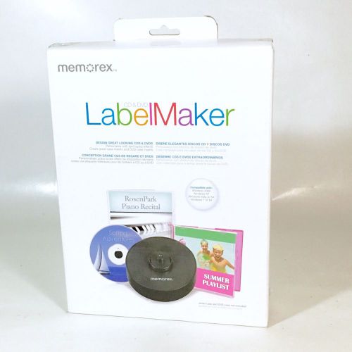 Memorex Cd Dvd Label Maker Stamp Set