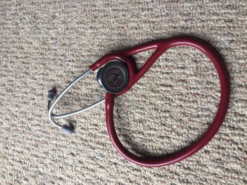 3m littmann cardiology iii stethoscope, red for sale