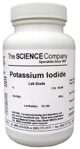 Nc-11312 potassium iodide, lab grade, 100g for sale