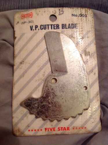 Victor VP-30 Cutter Blade Tool Replacement No. 003  Five Star New 3236800003