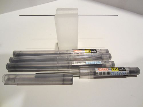 PENCIL LEAD REFILL-.7mm - 4 TUBES X 18 -2B- EXTRA LONG LEAD-120 mm/ 4 1/2&#034;