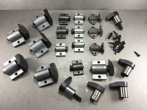 (lot of 27) vlier &amp; carr lane spring stops, plungers, clamps - new &amp; used for sale