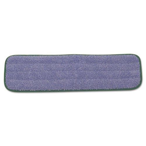 Microfiber wet mopping pad, 18 1/2&#034; x 5 1/2&#034; x 1/2&#034;, green, 12/carton for sale