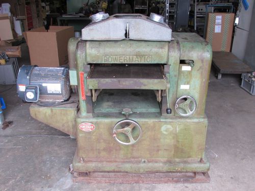 Powermatic 180 18&#034; woodworking planer 3 ph 7.5 hp (we ship freight!)  **good** for sale