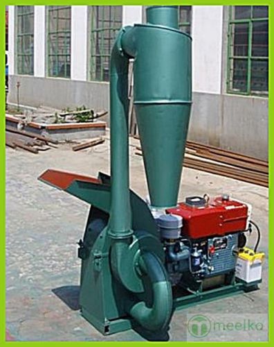Hammer mill with cyclone 22hp diesel engine / electric starter (usa stock) for sale